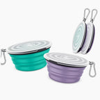 Tappwoo Travel Feed & Water Bowls for Dogs & Cats