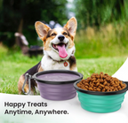 Tappwoo Travel Feed & Water Bowls for Dogs & Cats